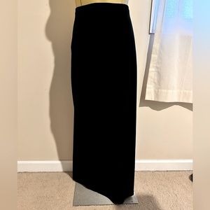 Long Velvet Skirt